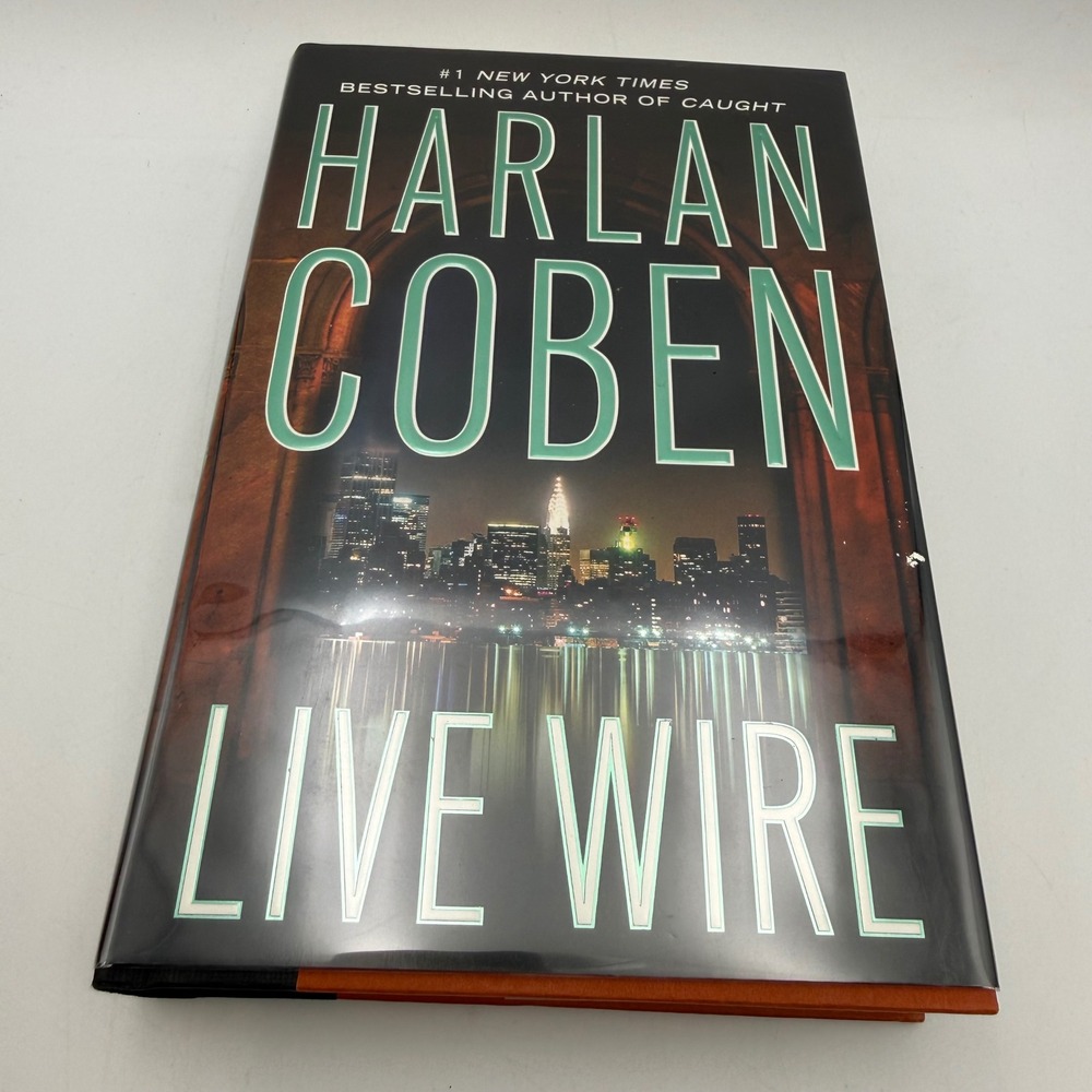 Harlan Coben Live Wire Signed First Edition Hardcover Myron Bolitar Novel 2011